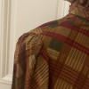 Blouse Saint-Laurent vintage col froufrou