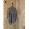 Blouse Balloon soie rayures TL/40