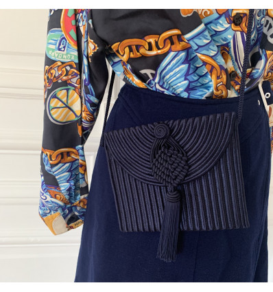 Sac soirée Nina Ricci vintage passementerie