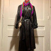 Trench Matrix cuir brun TS/M
