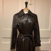 Trench Matrix cuir brun TS/M