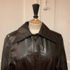 Trench Matrix cuir brun TS/M