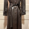 Trench Matrix cuir brun TS/M