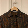 Blouse Guy Laroche vintage imprimé cachemire
