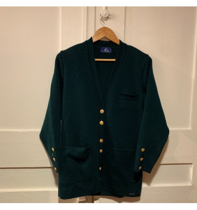 Gilet Saint-James vintage vert TS