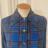 Blouse vintage Saint-Laurent écossaise