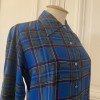 Blouse vintage Saint-Laurent écossaise