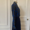 Blouse vintage Saint-Laurent écossaise