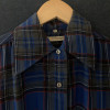 Blouse vintage Saint-Laurent écossaise