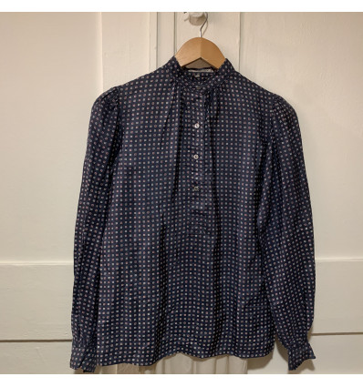 Blouse Saint-Laurent seventies vintage T34/ XS