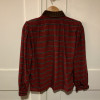 Blouse Valentino vintage velours et laine TS/36