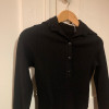 Body Alaia vintage noir T34/XS laine