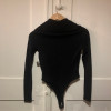 Body Alaia vintage noir T34/XS laine