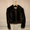 Blouson  Sprung Frères vison et python
