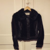 Blouson  Sprung Frères vison et python
