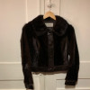 Blouson  Sprung Frères vison et python