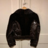 Blouson  Sprung Frères vison et python