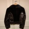Blouson  Sprung Frères vison et python