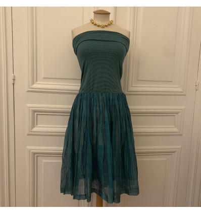 Robe bustier Anastasia vintage rayures T36/S