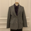 Veste Celine vintage preppy flanelle