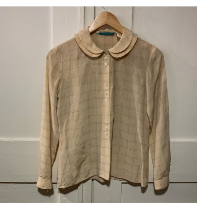 Blouse Cacharel vintage col claudine