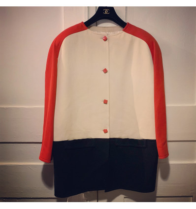 Veste Courreges vintage TL colorblock