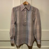 Blouse Valentino vintage 70s carreaux