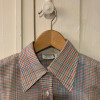 Blouse Valentino vintage 70s carreaux
