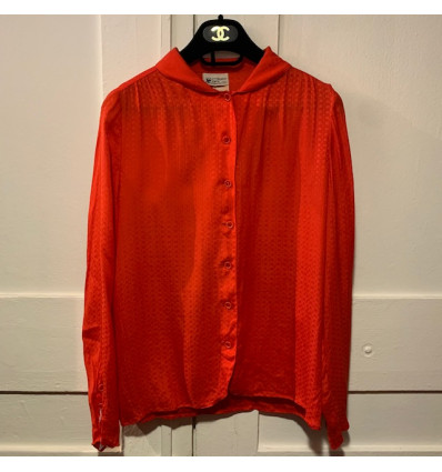 Blouse Courreges vintage monogramme