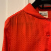 Blouse Courreges vintage monogramme