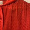 Blouse Courreges vintage monogramme