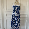 Robe coton Ted Lapidus vintage bretelles