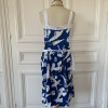 Robe coton Ted Lapidus vintage bretelles