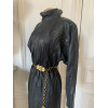 Robe cuir vintage années 80 TM/38
