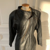 Robe cuir vintage années 80 TM/38