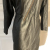 Robe cuir vintage années 80 TM/38