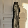 Robe cuir vintage années 80 TM/38