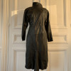 Robe cuir vintage années 80 TM/38