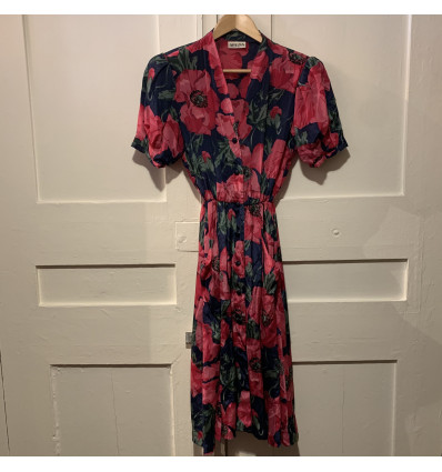 Robe fleurs TS vintage 80s