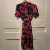 Robe fleurs TS vintage 80s
