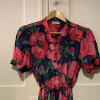 Robe fleurs TS vintage 80s