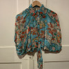Blouse courte Kenzo vintage TXS/S