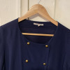 Blouse Saint-Laurent vintage bleu T36/S