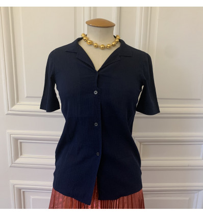 Blouse Courreges vintage coton T34/36