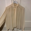 Blouse Celine vintage lavallière TS/M