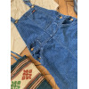 Salopette Lee vintage fines rayures TS/M
