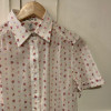 Blouse Celine vintage insectes TM/L