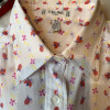 Blouse Celine vintage insectes TM/L
