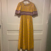 Robe Charles Demery vintage coton seventies