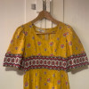 Robe Charles Demery vintage coton seventies